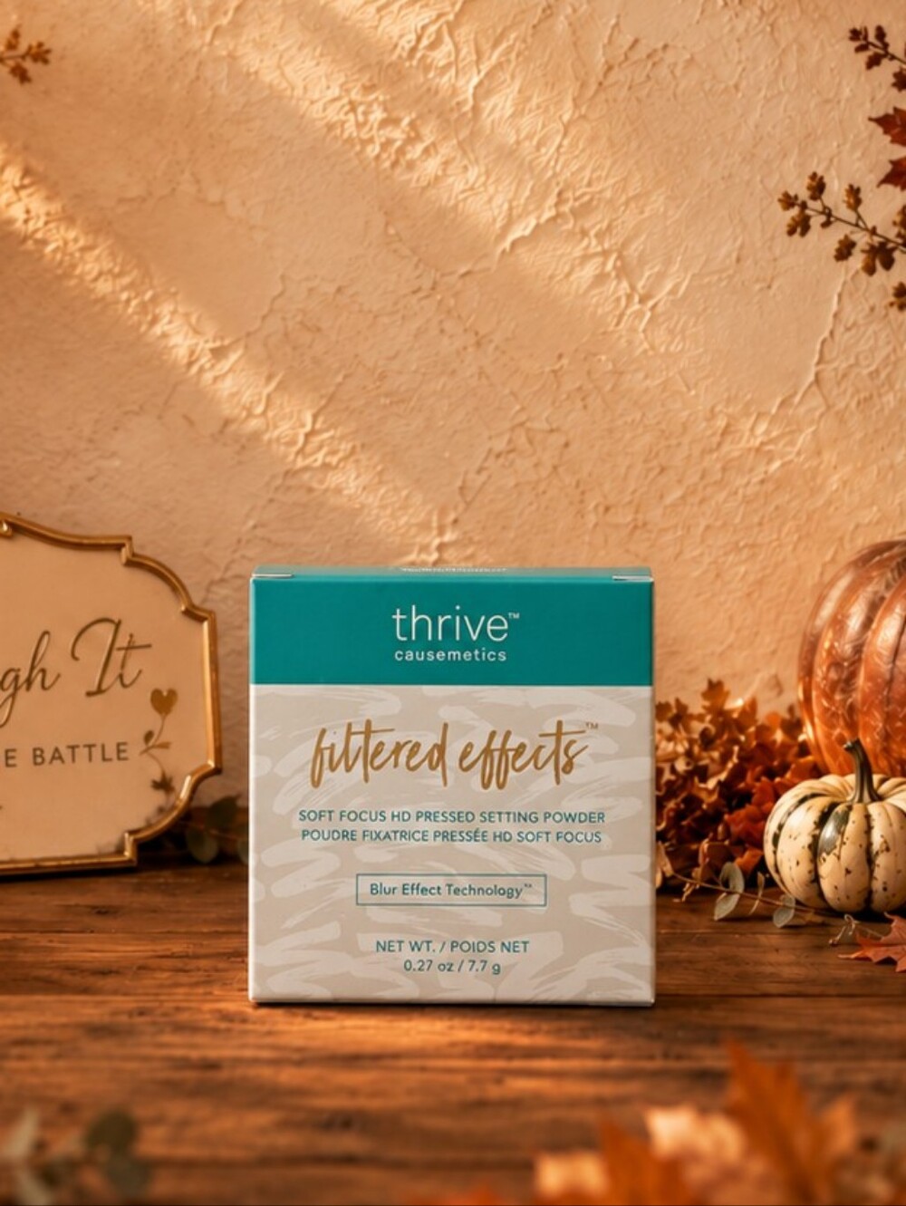Thrive Filtered Effects Soft Focus HD Pressed Setting Powder - Light